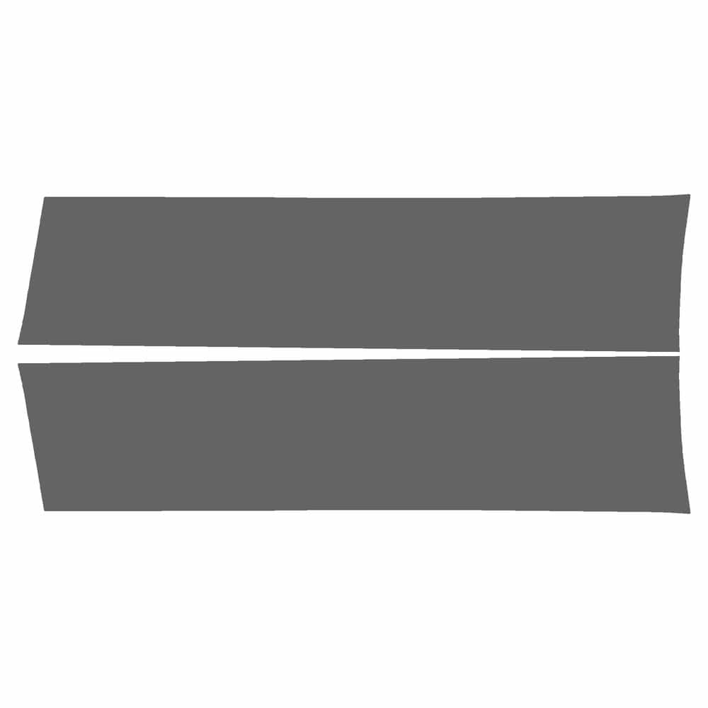 Vicrez Paint Protection PPF Pre-Cut Kit, Door Panels Front, Driver & Passenger vpp150524 for Ford F150 2002-2003