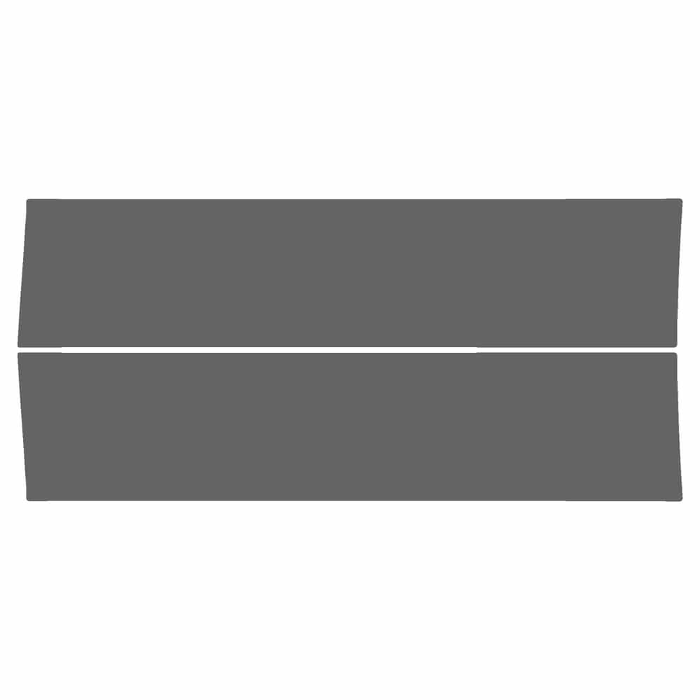 Vicrez Paint Protection PPF Pre-Cut Kit, Door Panels Front, Driver & Passenger vpp151718 for Ford F150 Crew Pickup 2017-2020