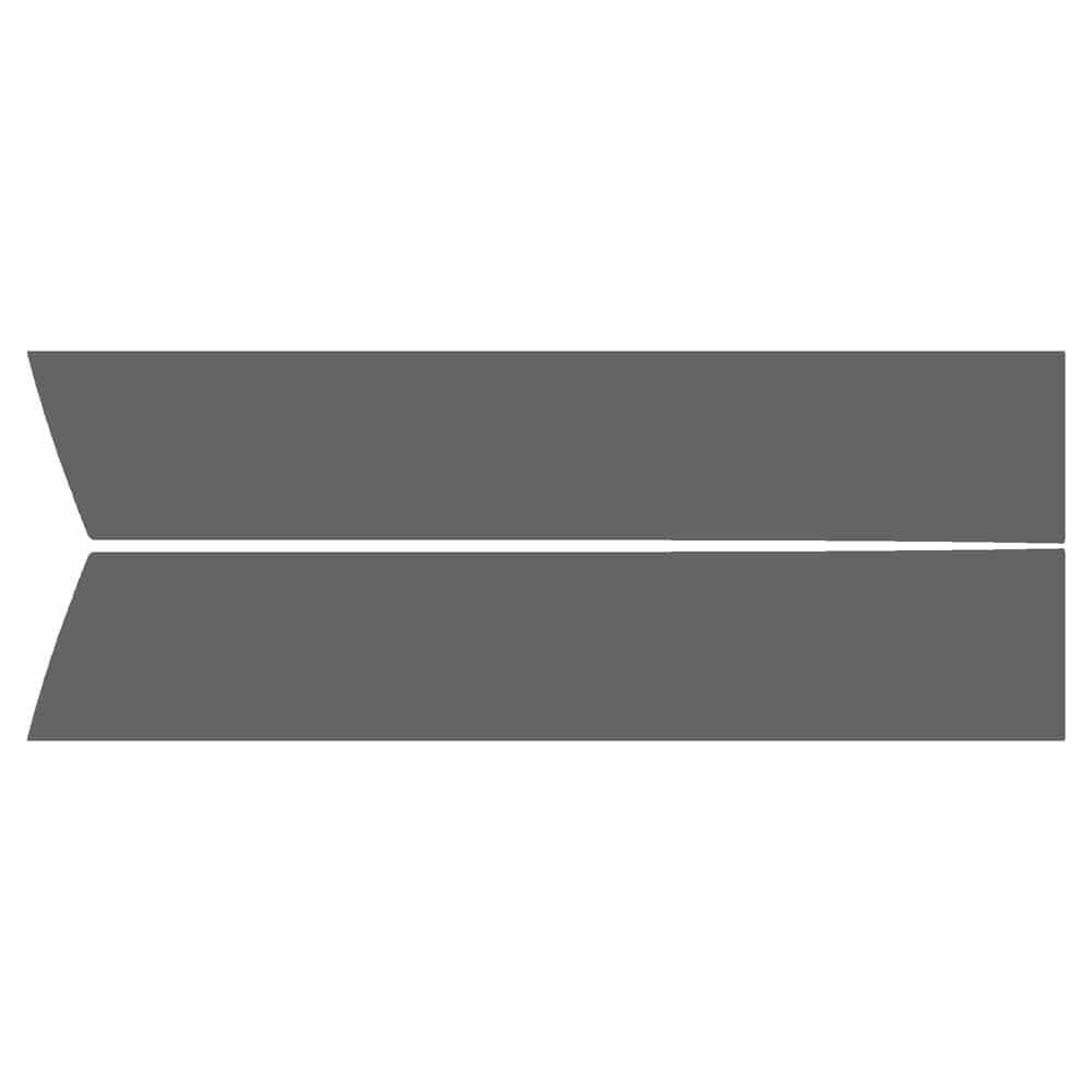 Vicrez Paint Protection PPF Pre-Cut Kit, Door Panels Front, Driver & Passenger vpp157225 for Ford SuperDuty 2008-2010