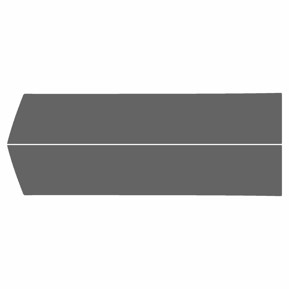 Vicrez Paint Protection PPF Pre-Cut Kit, Door Panels Front, Driver & Passenger vpp156627 for Ford SuperDuty 2002-2004