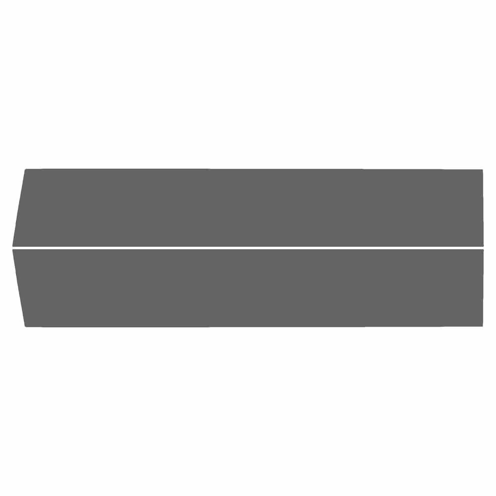 Vicrez Paint Protection PPF Pre-Cut Kit, Door Panels Front, Driver & Passenger vpp160706 for GMC Sierra 2007