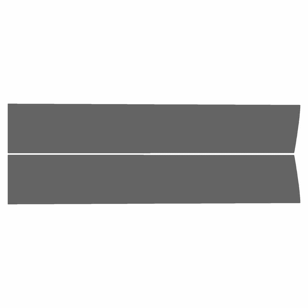 Vicrez Paint Protection PPF Pre-Cut Kit, Door Panels Front, Driver & Passenger vpp169034 for Hummer H3T Crew Pickup 2006-2009