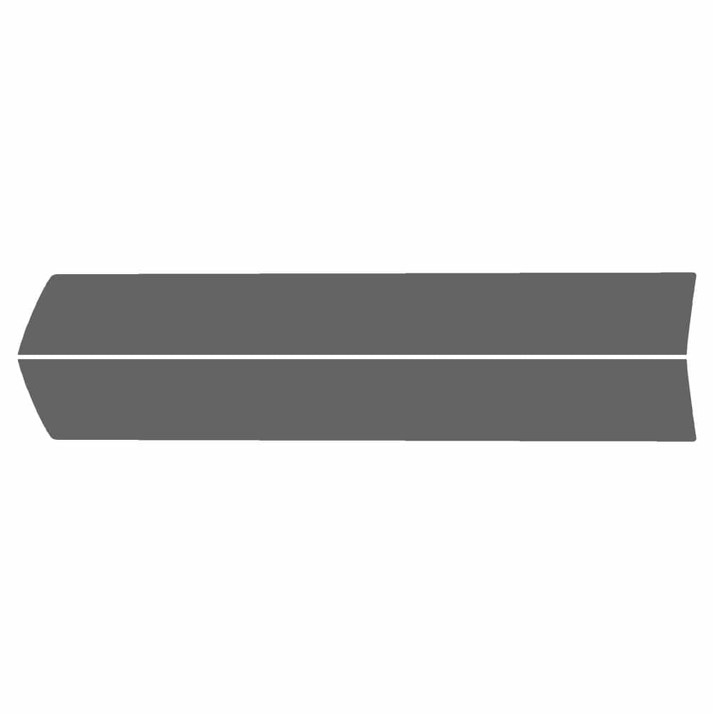 Vicrez Paint Protection PPF Pre-Cut Kit, Door Panels Front, Driver & Passenger vpp212530 for Nissan Frontier Extd Pickup 2009-2012