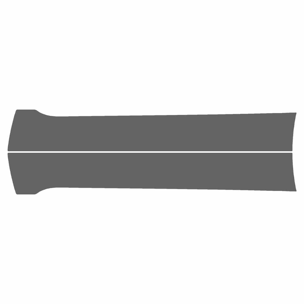 Vicrez Paint Protection PPF Pre-Cut Kit, Door Panels Front, Driver & Passenger vpp222381 for Porsche Taycan Station Wagon 2022-2024