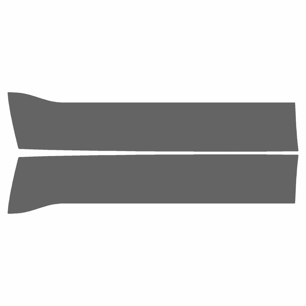 Vicrez Paint Protection PPF Pre-Cut Kit, Door Panels Front, Driver & Passenger vpp224078 for Ram 1500 Pickup 2019-2024