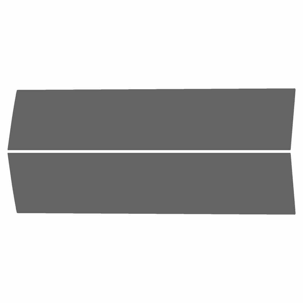 Vicrez Paint Protection PPF Pre-Cut Kit, Door Panels Front, Driver & Passenger vpp224356 for Ram 2500/3500 Crew Pickup 2023-2024