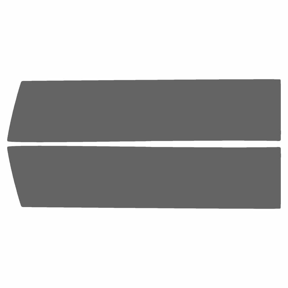 Vicrez Paint Protection PPF Pre-Cut Kit, Door Panels Front, Driver & Passenger vpp224975 for Ram Dakota Extd Pickup 2011