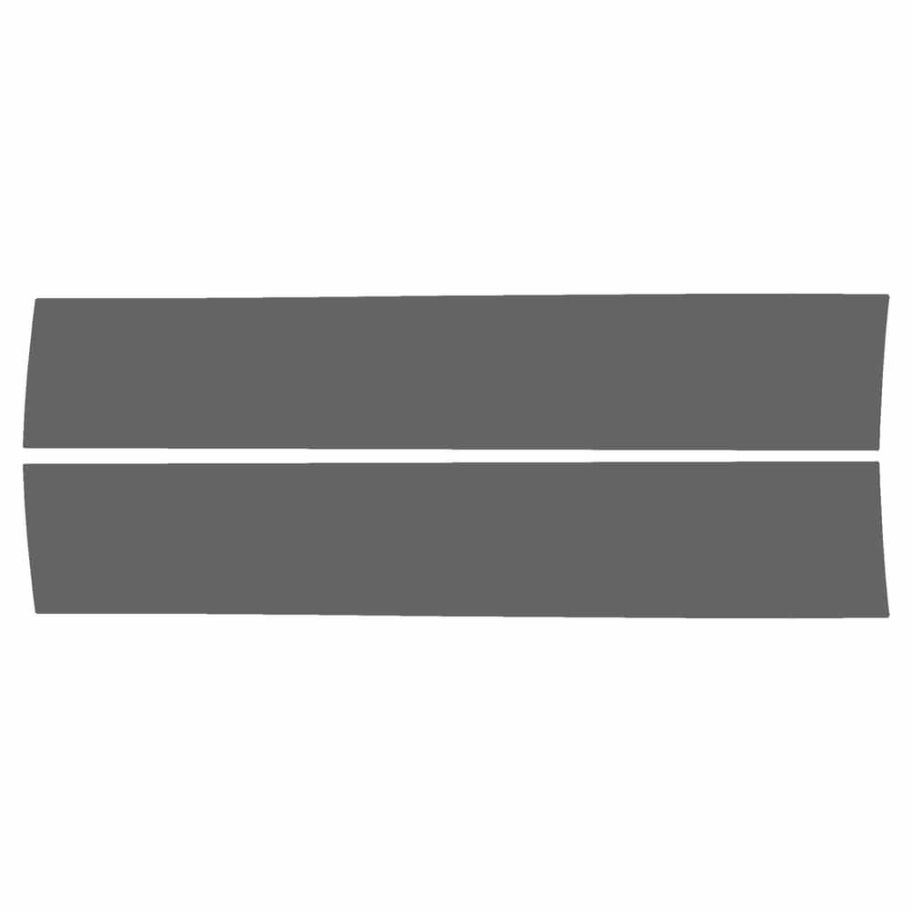 Vicrez Paint Protection PPF Pre-Cut Kit, Door Panels Front, Driver & Passenger vpp225101 for Rivian R1T Crew Pickup 2022-2025