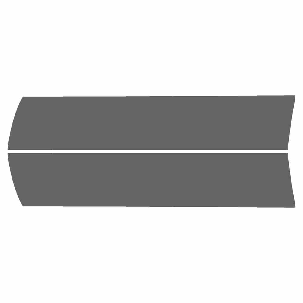 Vicrez Paint Protection PPF Pre-Cut Kit, Door Panels Front, Driver & Passenger vpp240102 for Toyota Tundra Crew Pickup 2020-2021