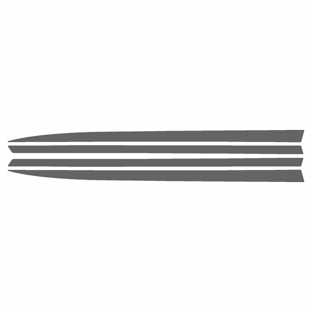 Vicrez Paint Protection PPF Pre-Cut Kit, Door Panels Front, Driver & Passenger vpp240901 for Volkswagen Arteon Sedan 2021-2024