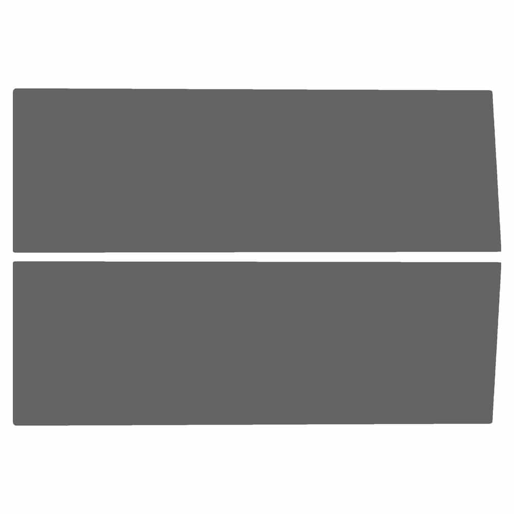 Vicrez Paint Protection PPF Pre-Cut Kit, Door Panels Rear, Driver & Passenger vpp137901 for Chevrolet Silverado 2007-2013