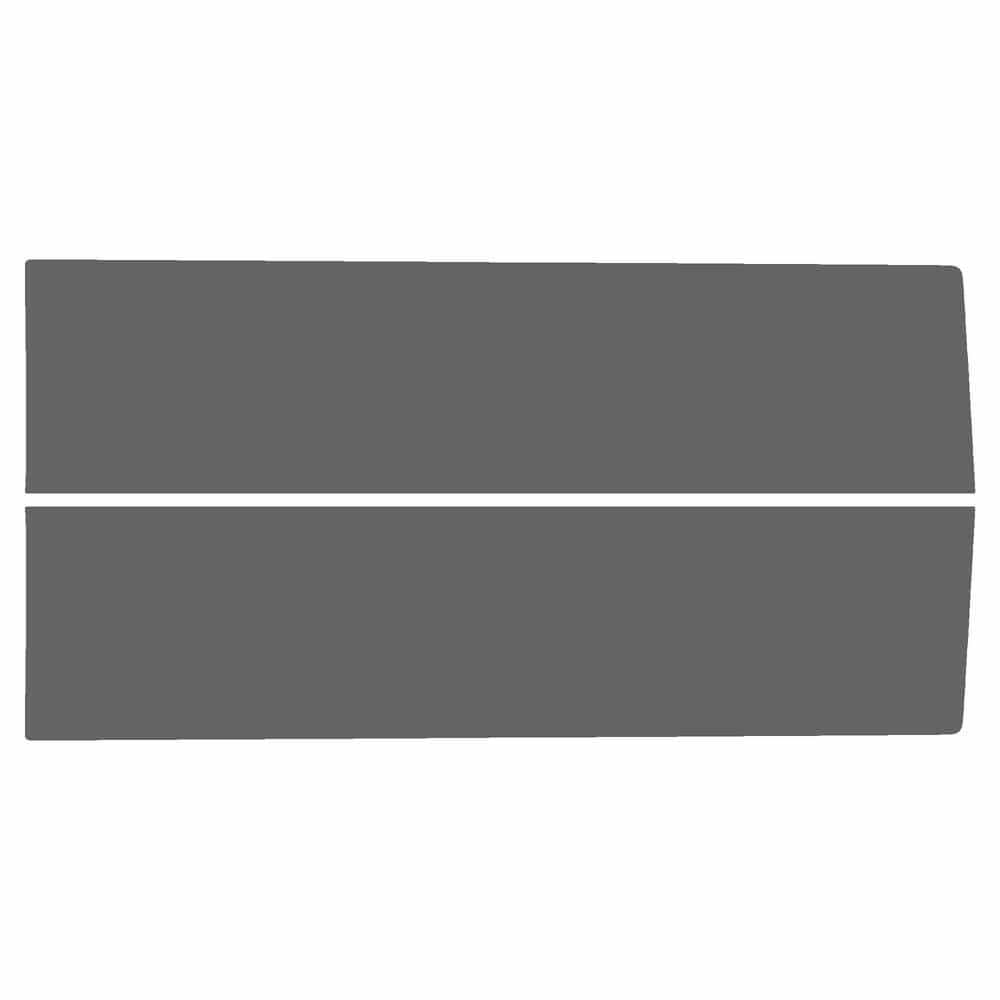 Vicrez Paint Protection PPF Pre-Cut Kit, Door Panels Rear, Driver & Passenger vpp137978 for Chevrolet Silverado 2007-2013