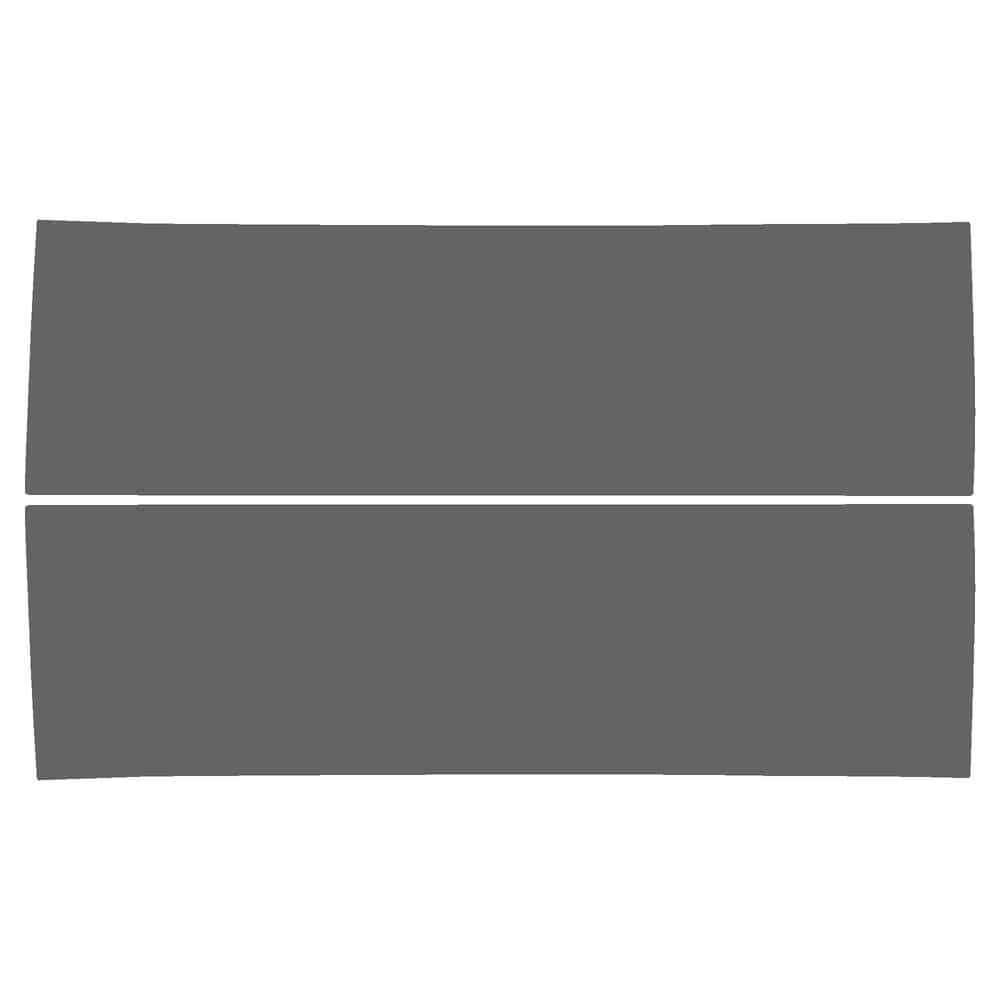 Vicrez Paint Protection PPF Pre-Cut Kit, Door Panels Rear, Driver & Passenger vpp138291 for Chevrolet Silverado 2002