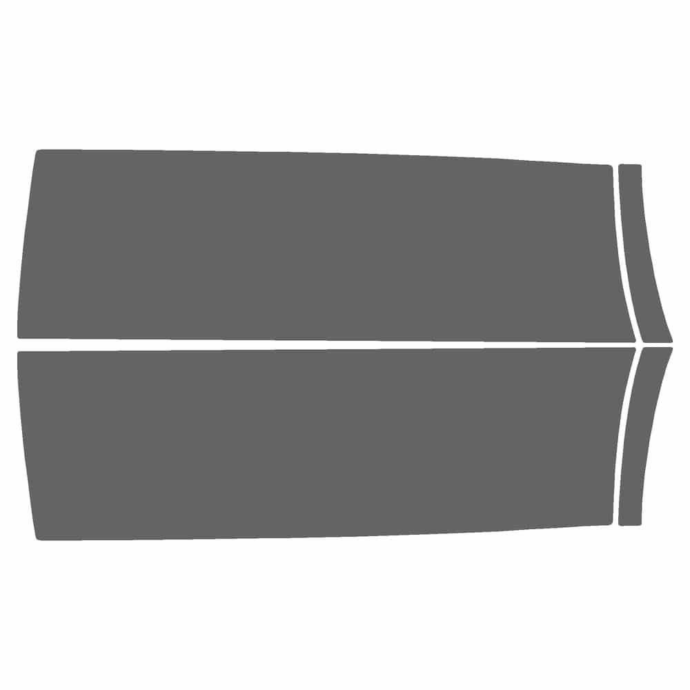 Vicrez Paint Protection PPF Pre-Cut Kit, Door Panels Rear, Driver & Passenger vpp140567 for Chevrolet Tahoe SUV 2021-2024