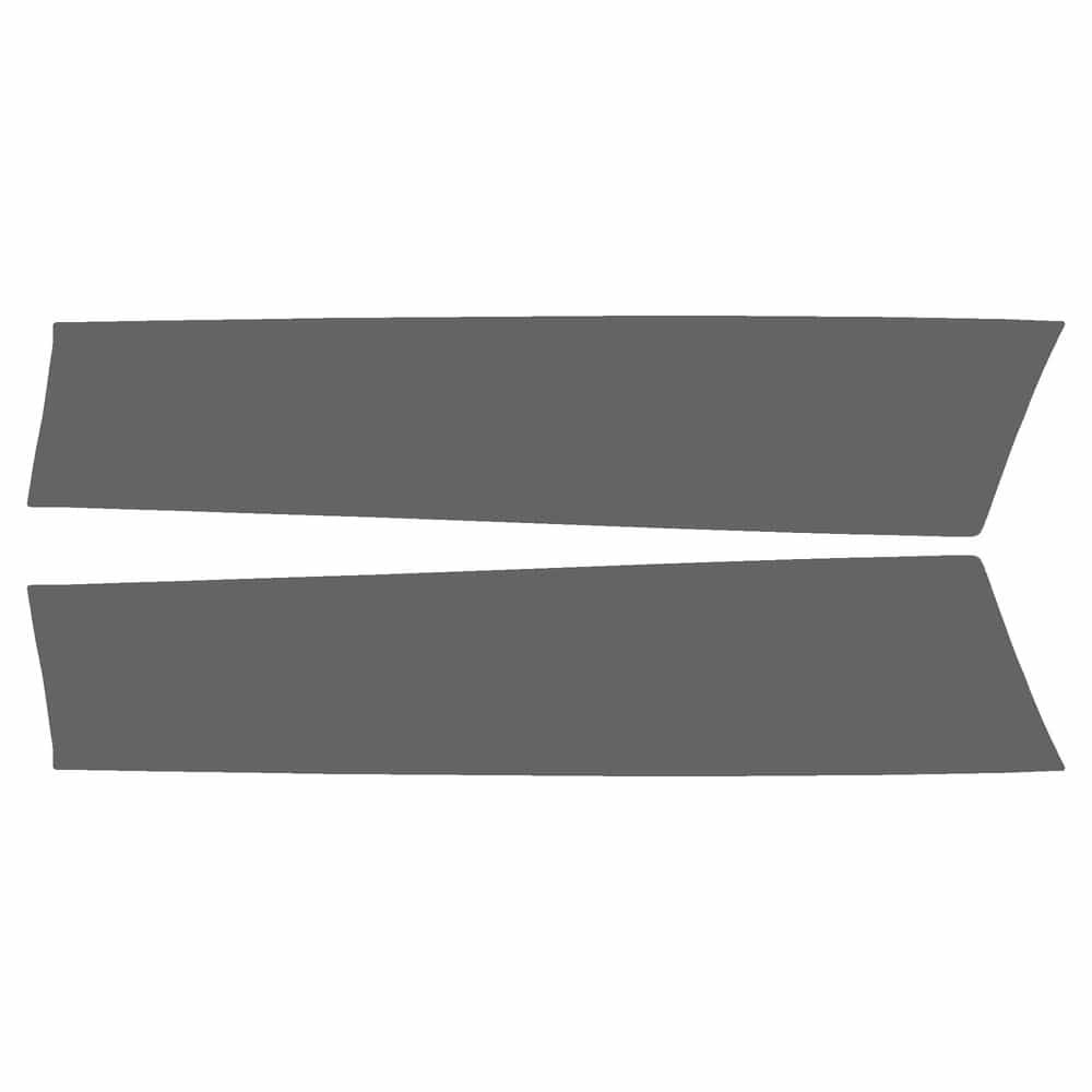 Vicrez Paint Protection PPF Pre-Cut Kit, Door Panels Rear, Driver & Passenger vpp140884 for Chevrolet Trailblazer SUV 2021-2023
