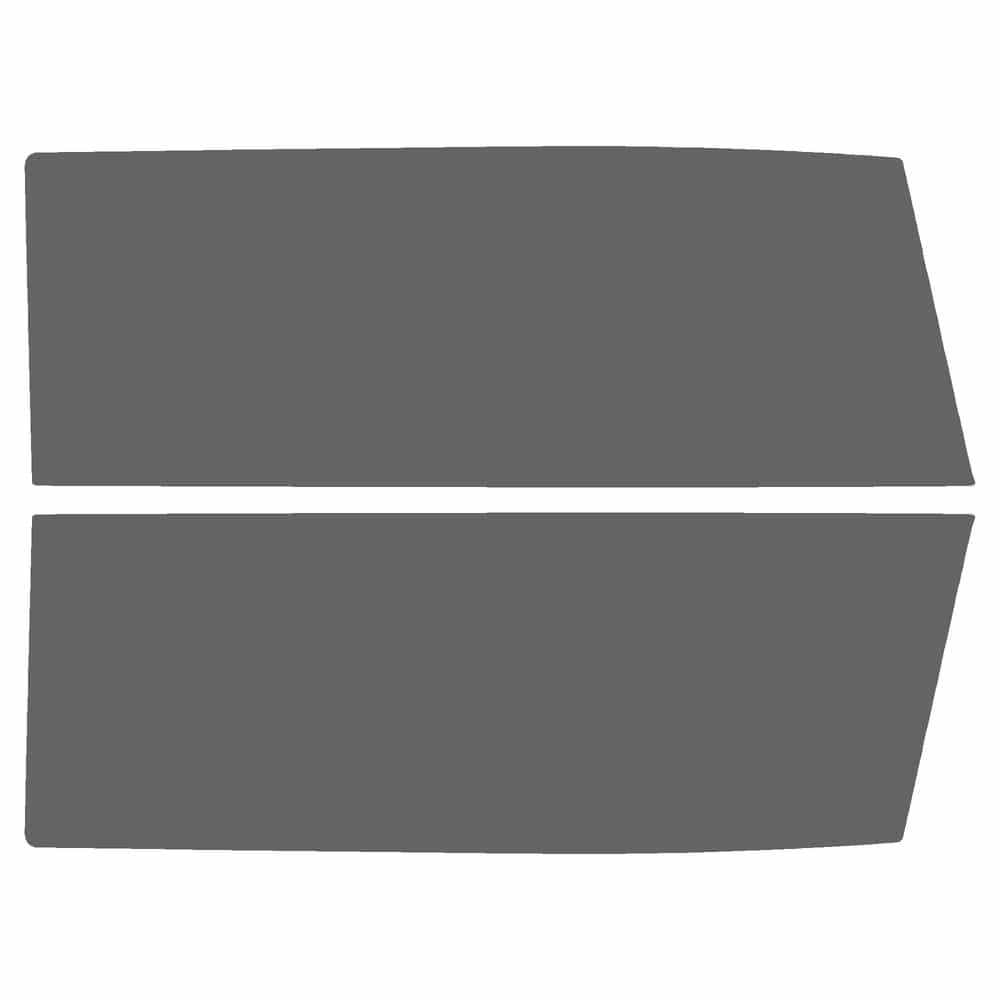 Vicrez Paint Protection PPF Pre-Cut Kit, Door Panels Rear, Driver & Passenger vpp140857 for Chevrolet TrailBlazer SUV 2006-2009