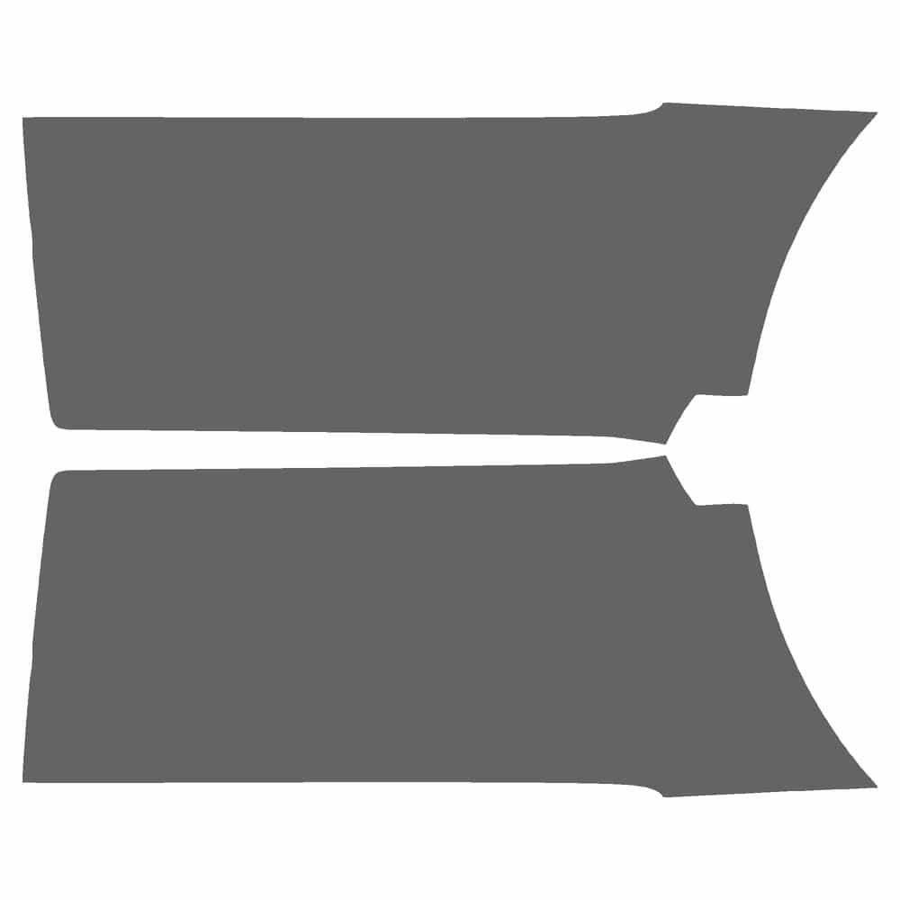 Vicrez Paint Protection PPF Pre-Cut Kit, Door Panels Rear, Driver & Passenger vpp141901 for Chrysler Aspen SUV 2007-2008