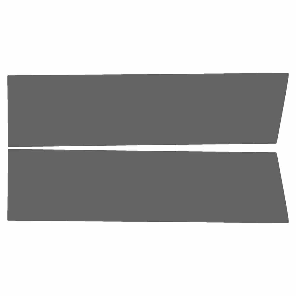 Vicrez Paint Protection PPF Pre-Cut Kit, Door Panels Rear, Driver & Passenger vpp143522 for Dodge Dakota 2002-2004