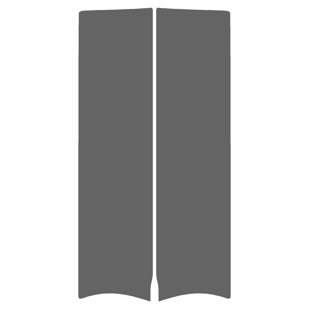 Vicrez Paint Protection PPF Pre-Cut Kit, Door Panels Rear, Driver & Passenger vpp147077 for Ford Bronco SUV 2022-2026