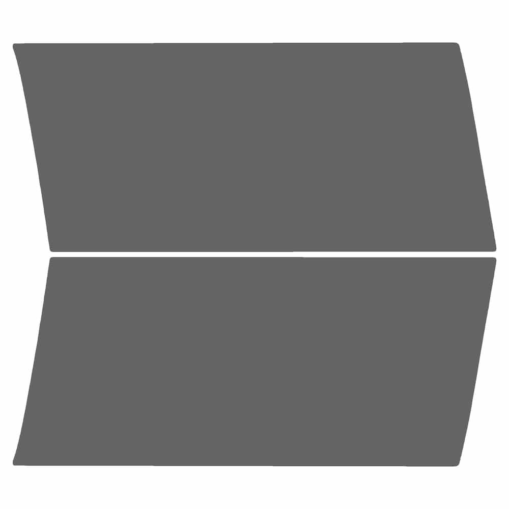 Vicrez Paint Protection PPF Pre-Cut Kit, Door Panels Rear, Driver & Passenger vpp150061 for Ford F150 2002-2003