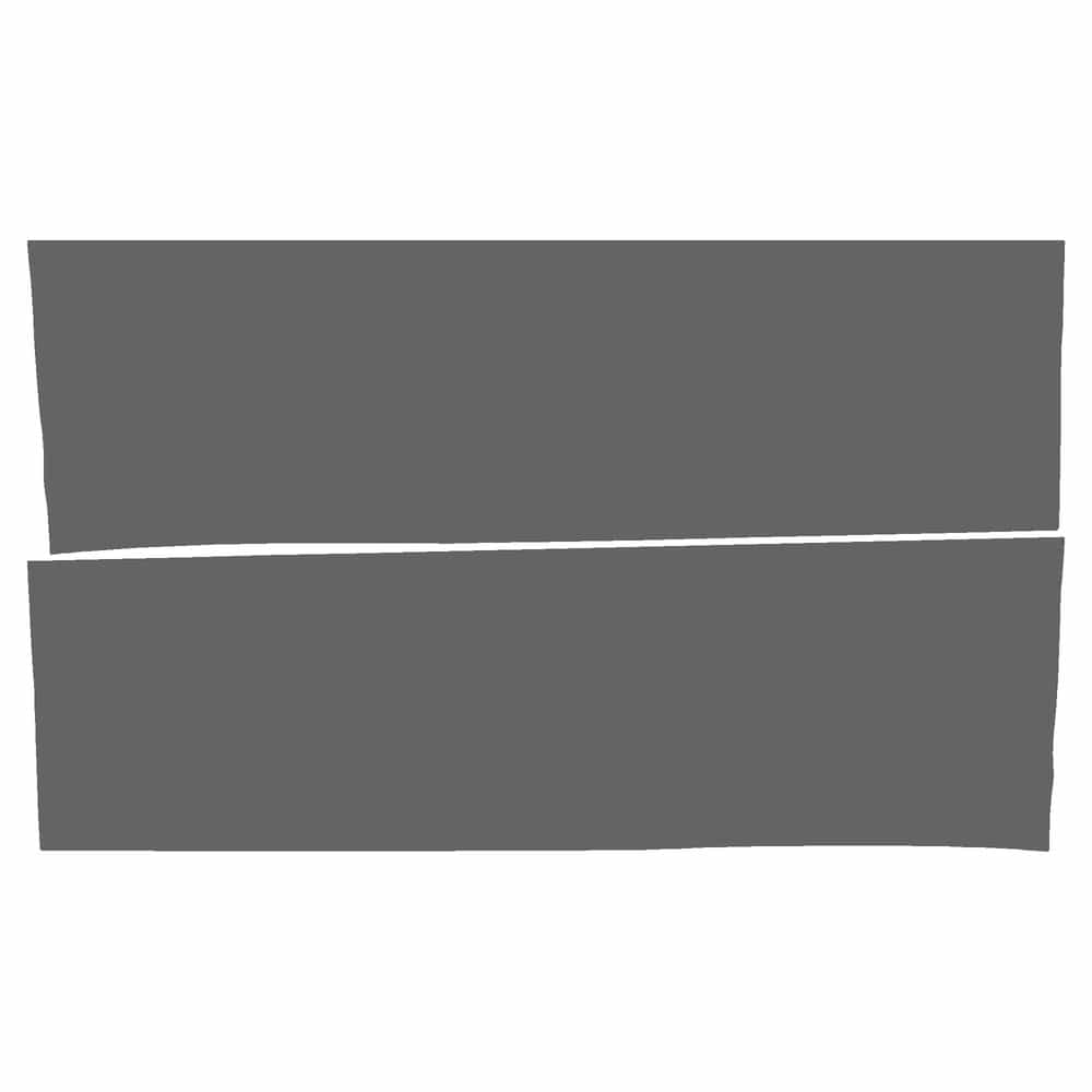 Vicrez Paint Protection PPF Pre-Cut Kit, Door Panels Rear, Driver & Passenger vpp151561 for Ford F150 Crew Pickup 2018-2020