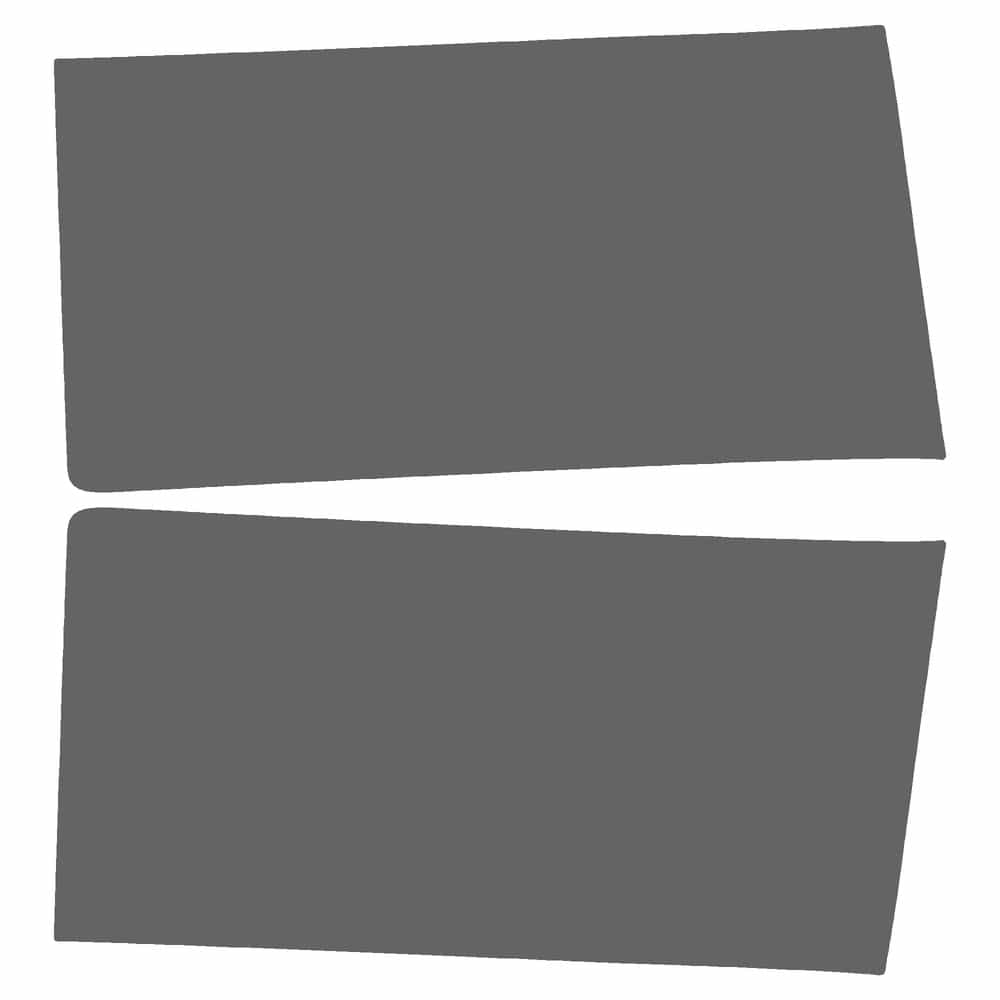 Vicrez Paint Protection PPF Pre-Cut Kit, Door Panels Rear, Driver & Passenger vpp152876 for Ford F150 Pickup 2006-2008