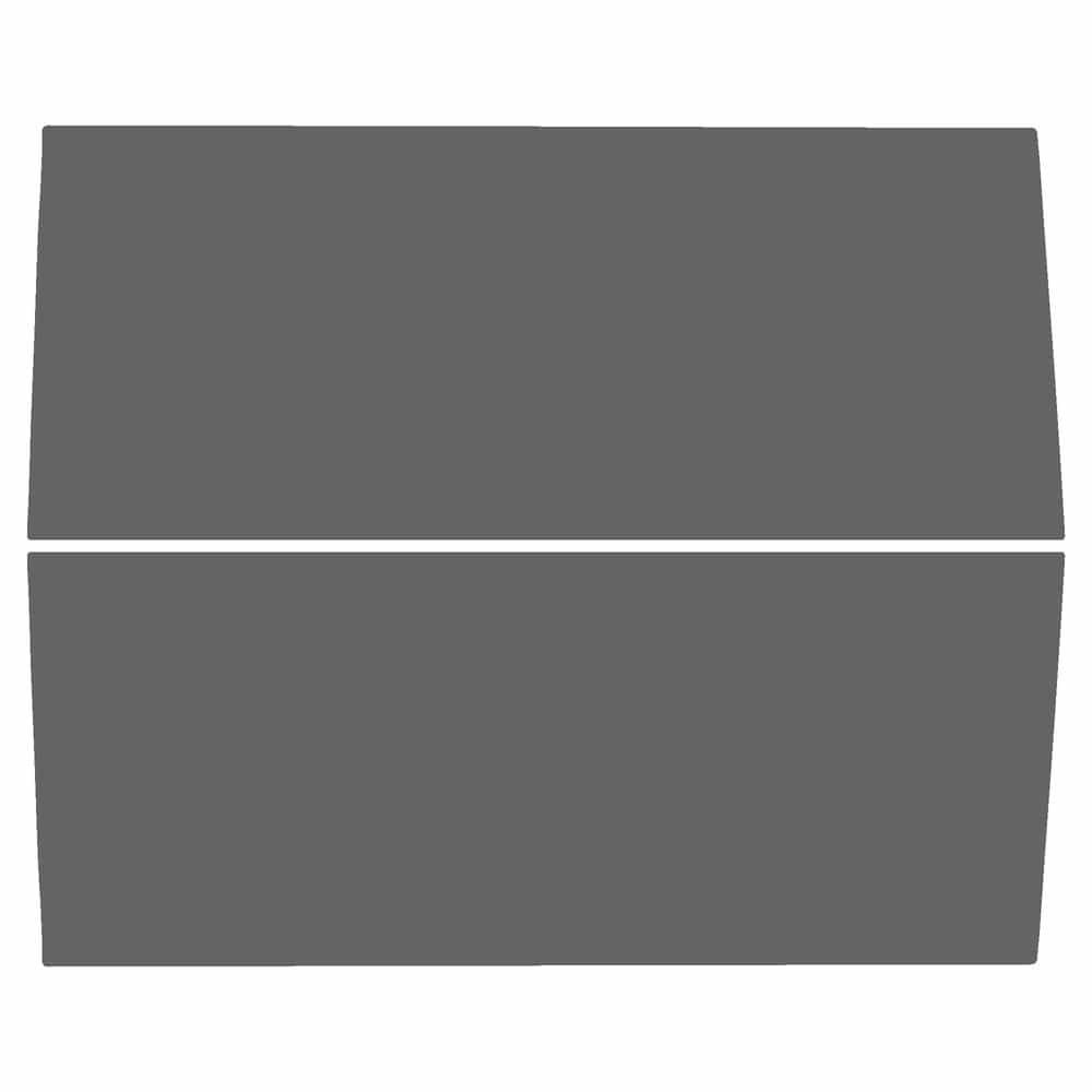 Vicrez Paint Protection PPF Pre-Cut Kit, Door Panels Rear, Driver & Passenger vpp152169 for Ford F150 Extd Pickup 2018-2020