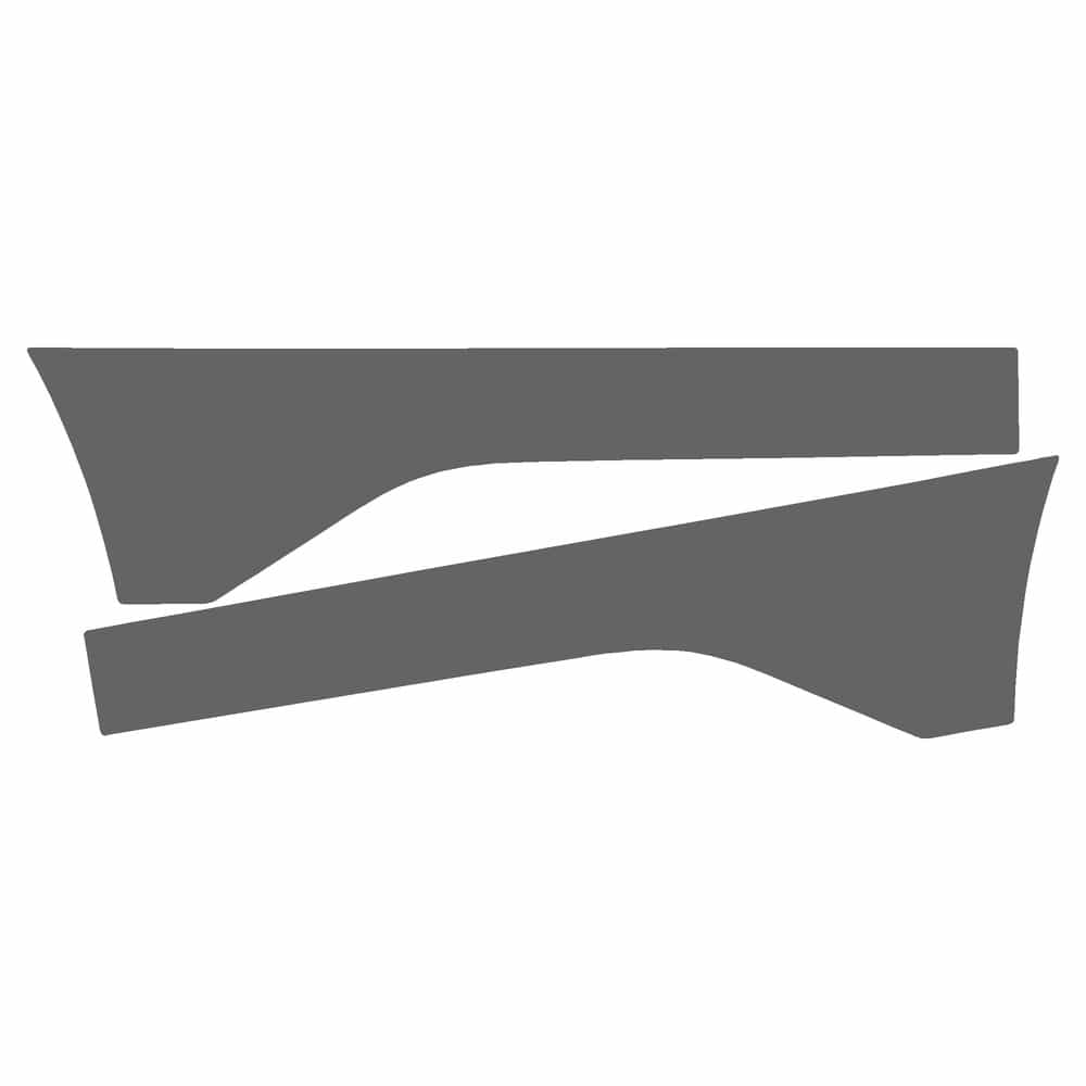 Vicrez Paint Protection PPF Pre-Cut Kit, Door Panels Rear, Driver & Passenger vpp173757 for Hyundai Venue SUV 2020-2026