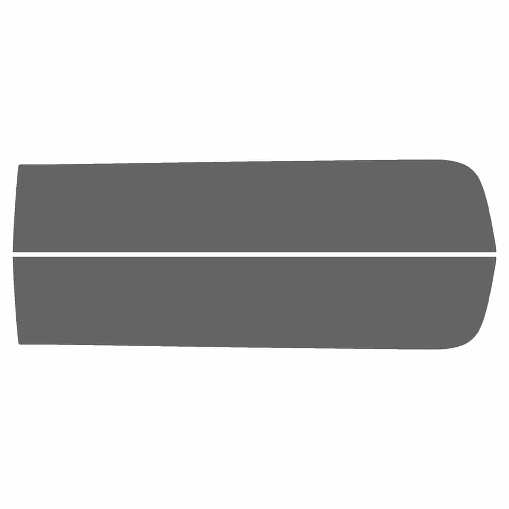 Vicrez Paint Protection PPF Pre-Cut Kit, Door Panels Rear, Driver & Passenger vpp224016 for Ram 1500 Crew Pickup 2019-2024