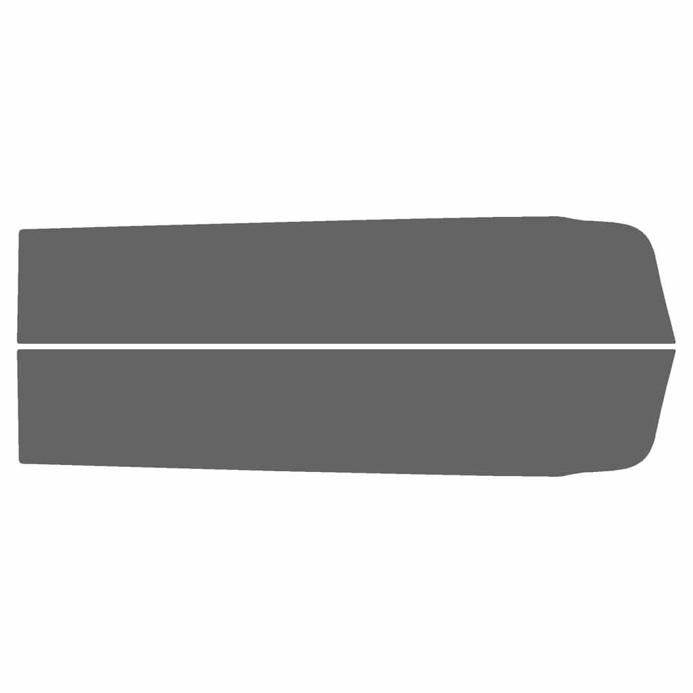 Vicrez Paint Protection PPF Pre-Cut Kit, Door Panels Rear, Driver & Passenger vpp236773 for Toyota Sienna Minivan 2021-2026