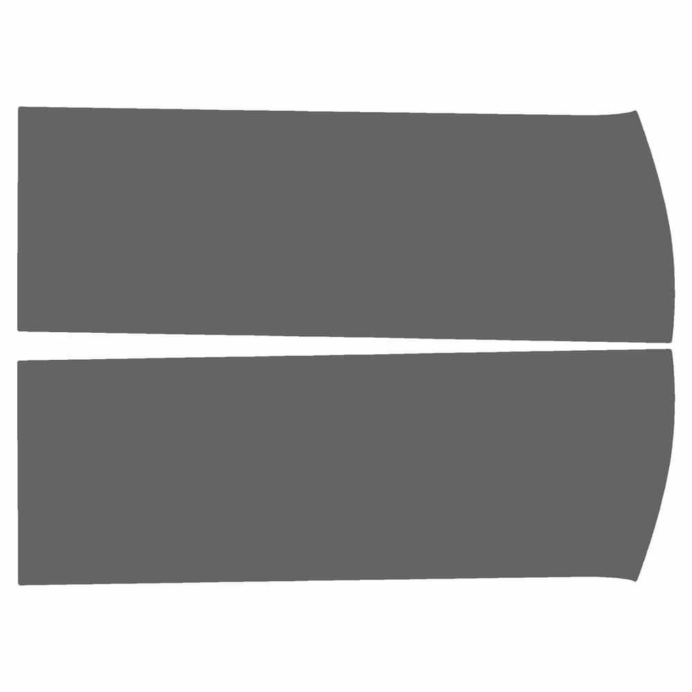 Vicrez Paint Protection PPF Pre-Cut Kit, Door Panels Rear, Driver & Passenger vpp239236 for Toyota Tundra Access Cab 2002