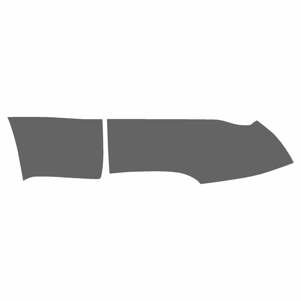 Vicrez Paint Protection PPF Pre-Cut Kit, Dually Fender Passenger vpp136511 for Chevrolet Silverado 2003-2004