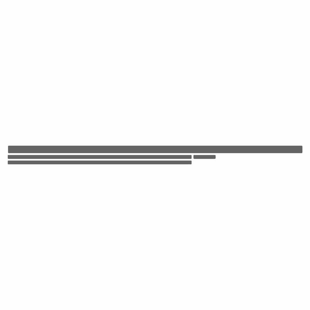 Vicrez Paint Protection PPF Pre-Cut Kit, Edge Guards vpp158234 for Ford Thunderbird Convertible 2002-2005