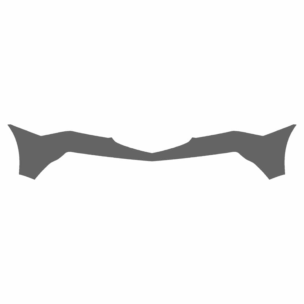 Vicrez Paint Protection PPF Pre-Cut Kit, Front Bumper vpp100423 for Acura MDX SUV 2007-2009
