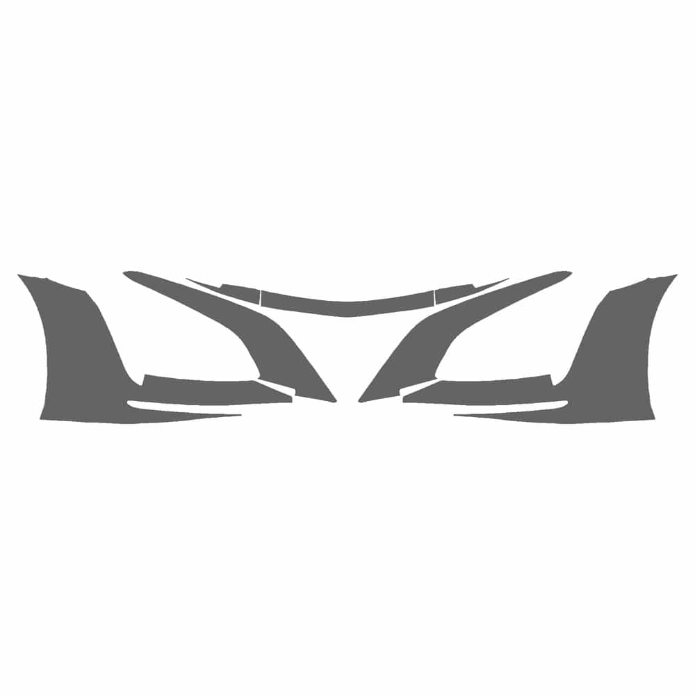 Vicrez Paint Protection PPF Pre-Cut Kit, Front Bumper vpp100763 for Acura NSX Coupe 2017-2022