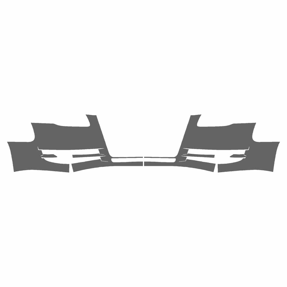 Vicrez Paint Protection PPF Pre-Cut Kit, Front Bumper vpp104038 for Audi A4 Sedan 2006-2007