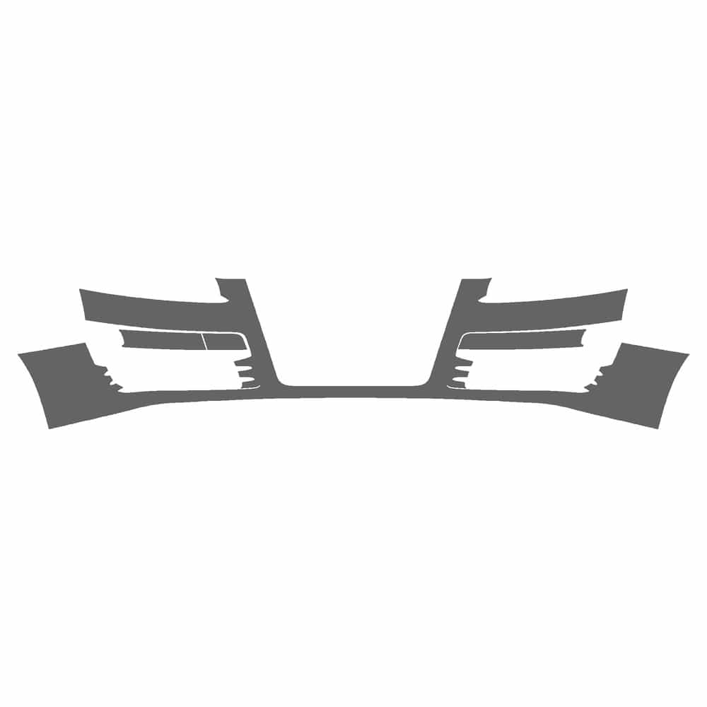 Vicrez Paint Protection PPF Pre-Cut Kit, Front Bumper vpp104824 for Audi A6 Sedan 2005-2007