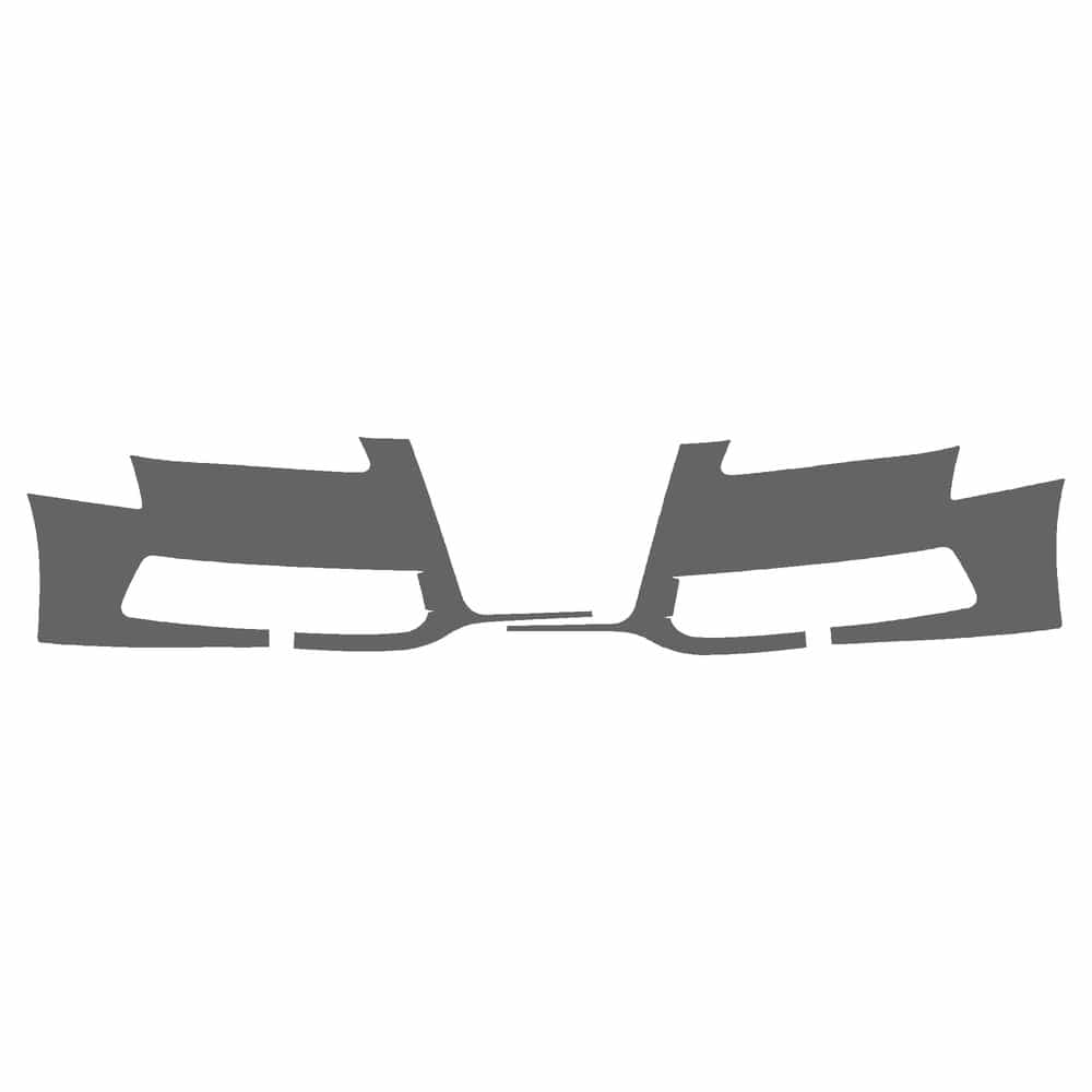 Vicrez Paint Protection PPF Pre-Cut Kit, Front Bumper vpp104894 for Audi A6 Sedan 2010