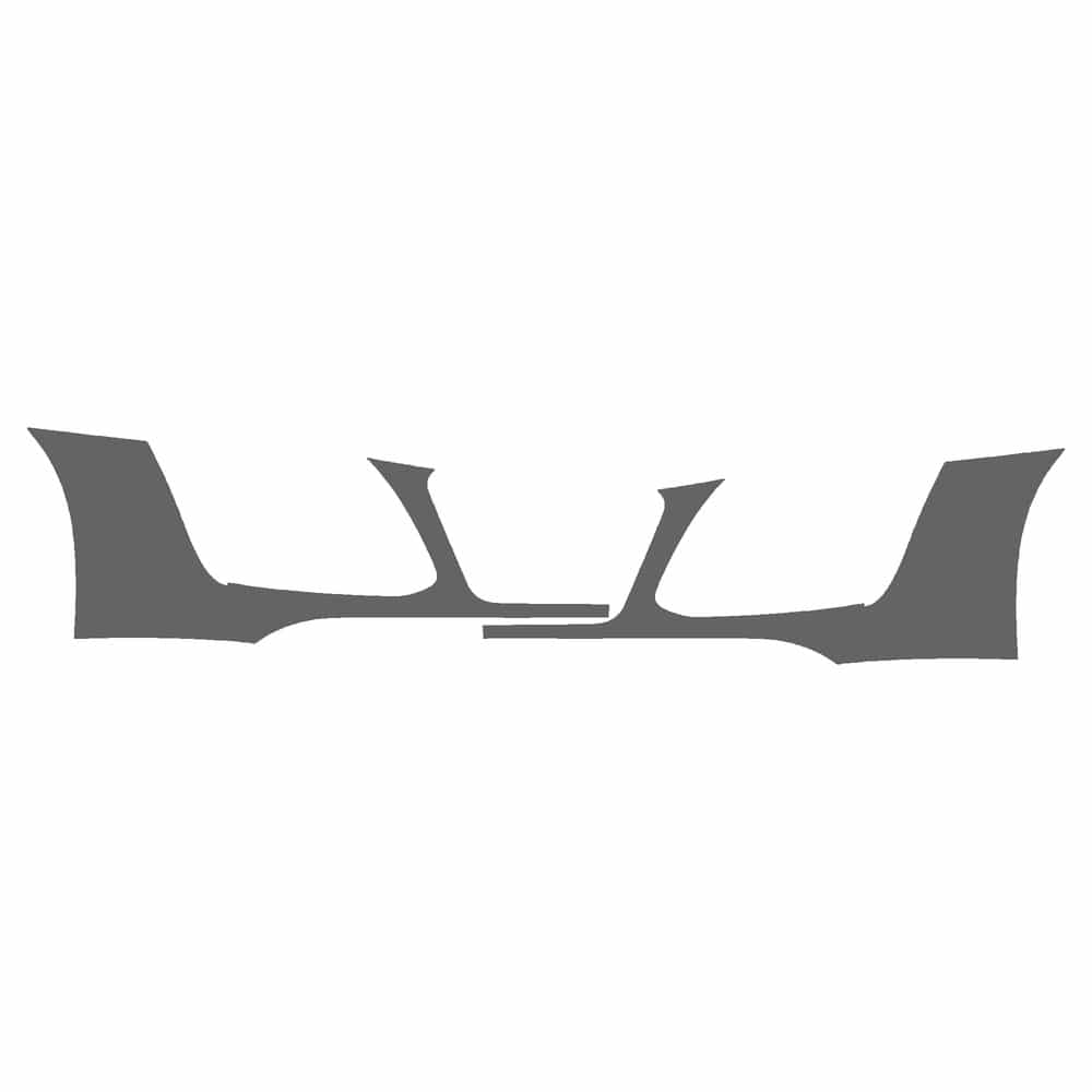 Vicrez Paint Protection PPF Pre-Cut Kit, Front Bumper vpp108332 for Audi R8 2014-2015