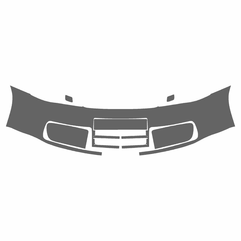Vicrez Paint Protection PPF Pre-Cut Kit, Front Bumper vpp109245 for Audi S4 Sedan 2001