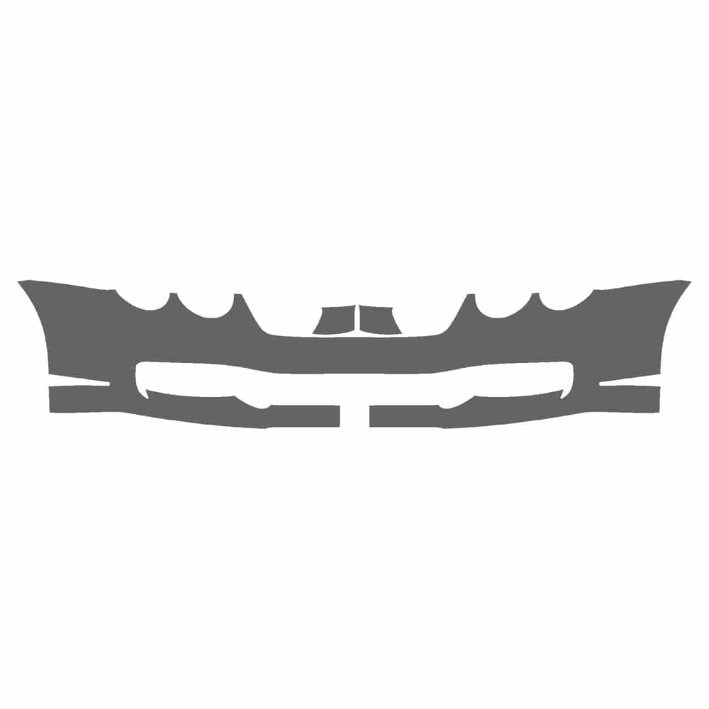 Vicrez Paint Protection PPF Pre-Cut Kit, Front Bumper vpp125636 for Bentley Continental GTC Convertible 2006-2011