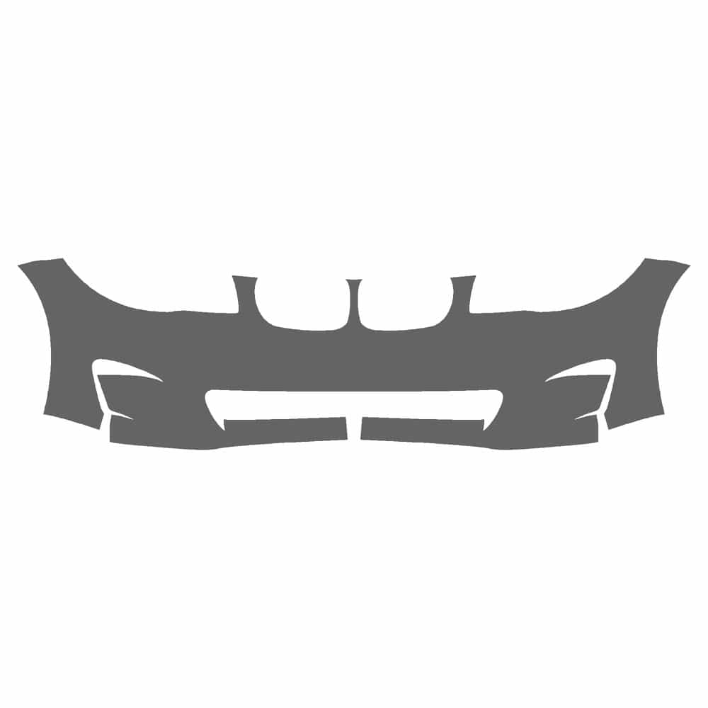 Vicrez Paint Protection PPF Pre-Cut Kit, Front Bumper vpp110697 for BMW 1 Series Convertible 2012-2013