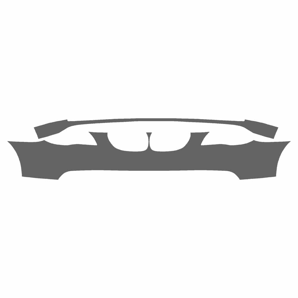 Vicrez Paint Protection PPF Pre-Cut Kit, Front Bumper vpp114266 for BMW 5 Series Sedan 2004-2007
