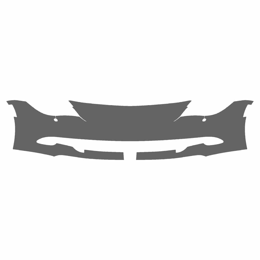Vicrez Paint Protection PPF Pre-Cut Kit, Front Bumper vpp116688 for BMW 6 Series 2010