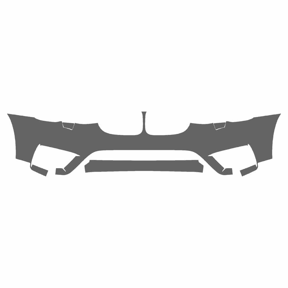 Vicrez Paint Protection PPF Pre-Cut Kit, Front Bumper vpp121763 for BMW X4 SUV 2015-2018