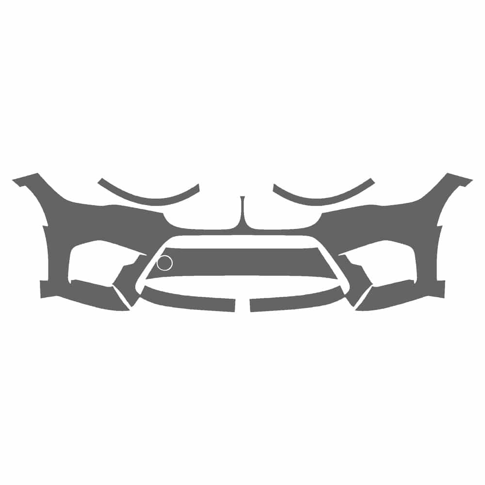 Vicrez Paint Protection PPF Pre-Cut Kit, Front Bumper vpp122320 for BMW X5 SUV 2014-2018