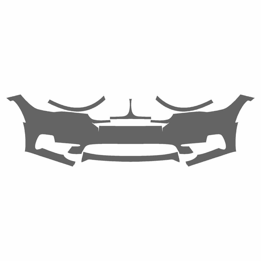 Vicrez Paint Protection PPF Pre-Cut Kit, Front Bumper vpp122961 for BMW X5 SUV 2014-2015