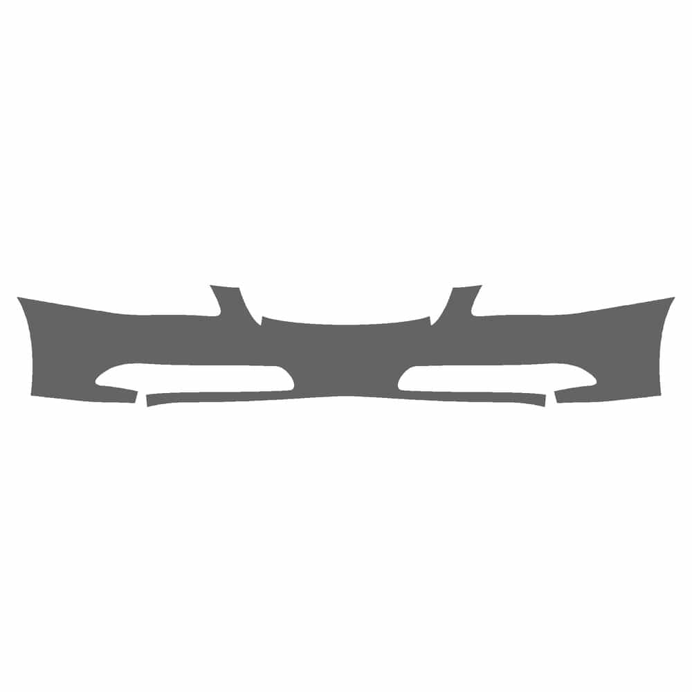 Vicrez Paint Protection PPF Pre-Cut Kit, Front Bumper vpp126792 for Buick Lucerne Sedan 2006-2009
