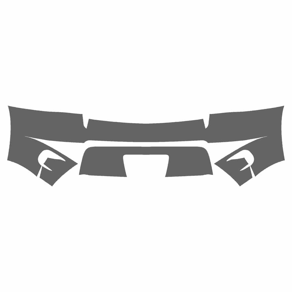 Vicrez Paint Protection PPF Pre-Cut Kit, Front Bumper vpp129969 for Chevrolet Avalanche Crew Pickup 2007-2013