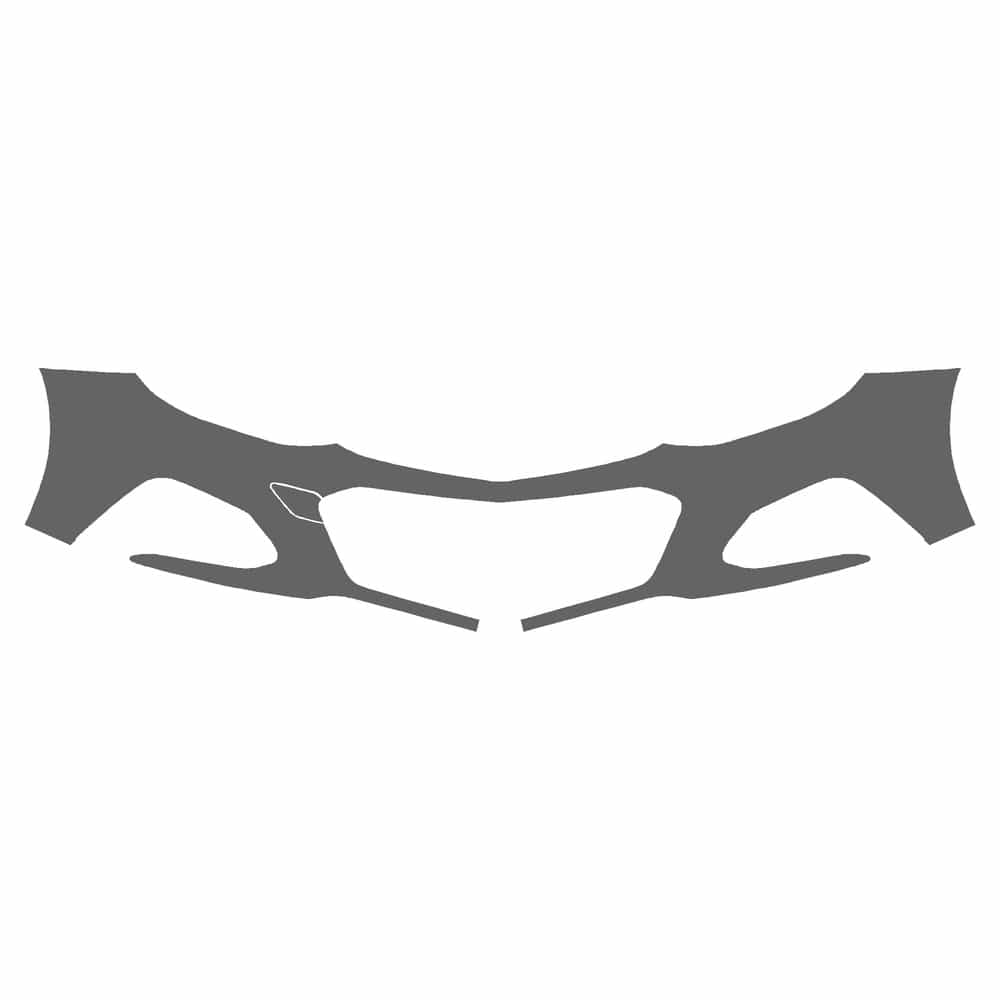 Vicrez Paint Protection PPF Pre-Cut Kit, Front Bumper vpp133370 for Chevrolet Cruze Sedan 2016-2018